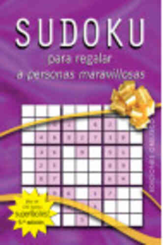 SUDOKU PARA REGALAR A PERSONAS MARAVILLOSAS