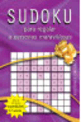 SUDOKU PARA REGALAR A PERSONAS MARAVILLOSAS